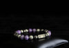 Rengetsu Yūgan Silent Depth luxury Charoite men’s bracelet 17cm – product photo