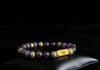 Rengetsu Gyōshin Fire Stillness luxury Charoite men’s bracelet 17cm – product photo