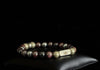 Rengetsu Rekka Raging Flame luxury Garnet men’s bracelet 17cm – product photo